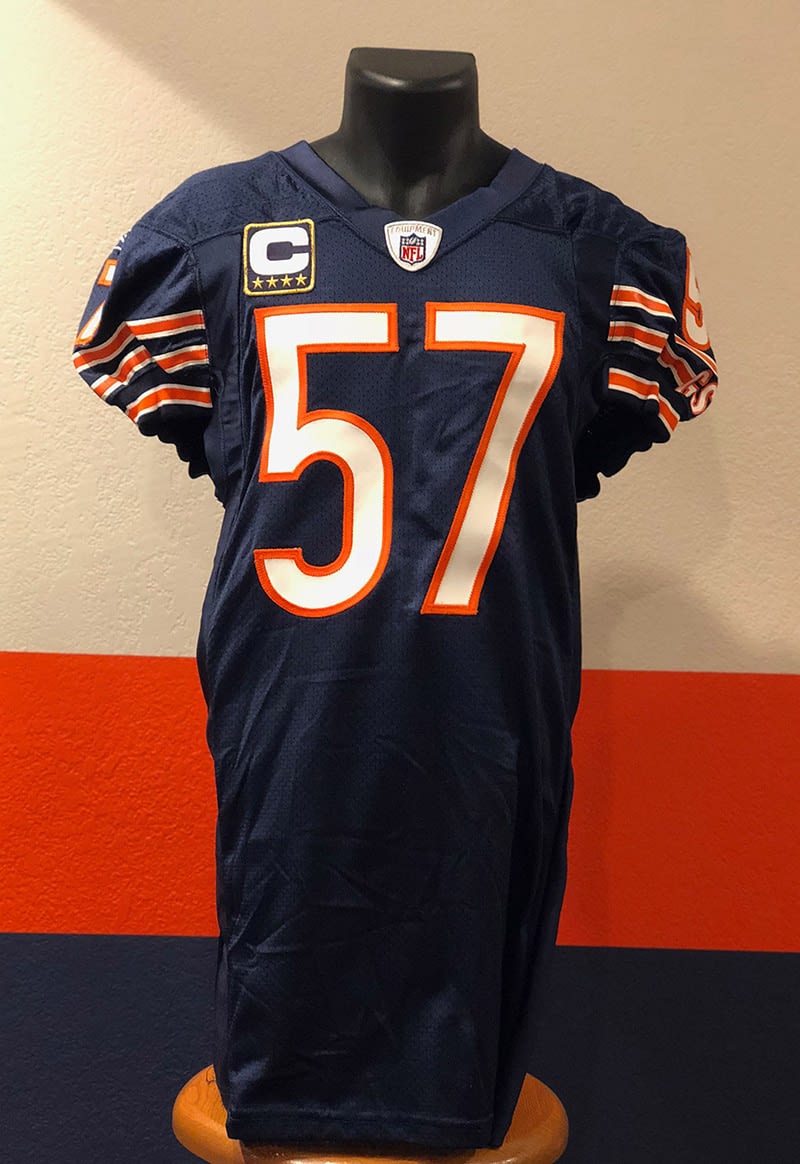 Olin Kreutz 2010 Team Issued Jersey