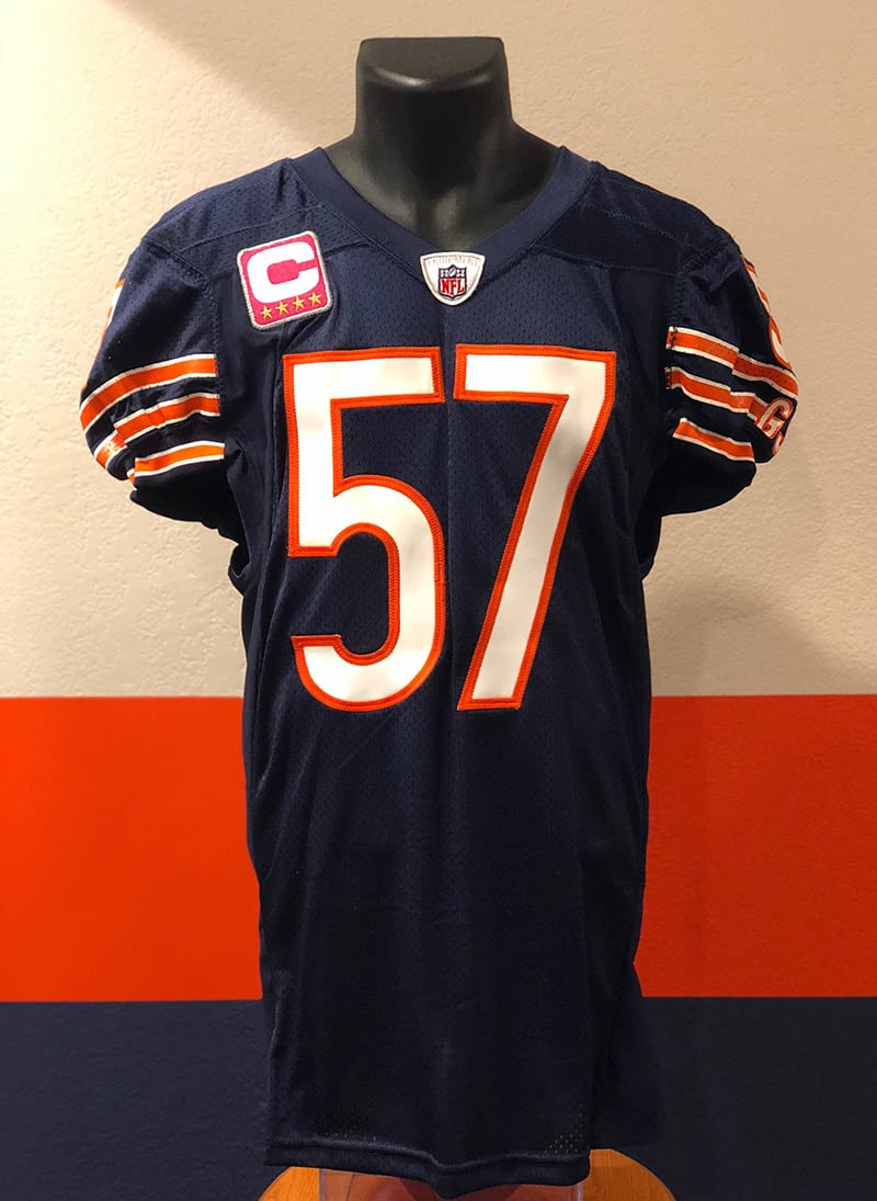 Olin Kreutz 2010 BCA Team Issued Jersey